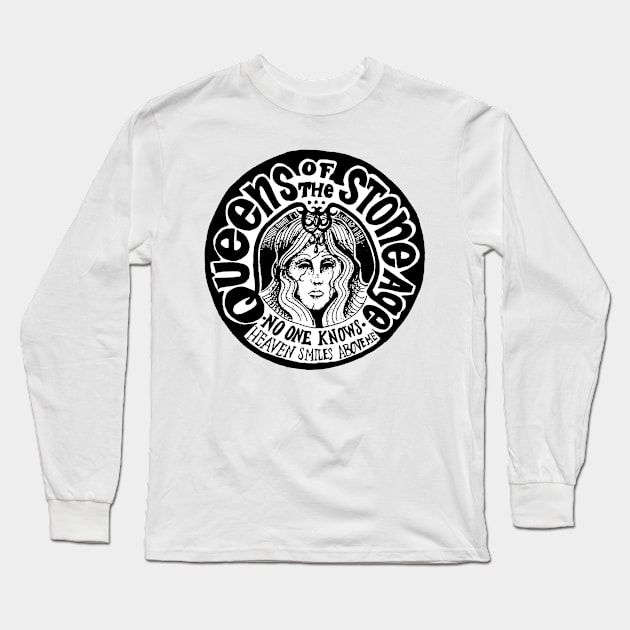 Queens of the stone age - No one knows Long Sleeve T-Shirt by CosmicAngerDesign